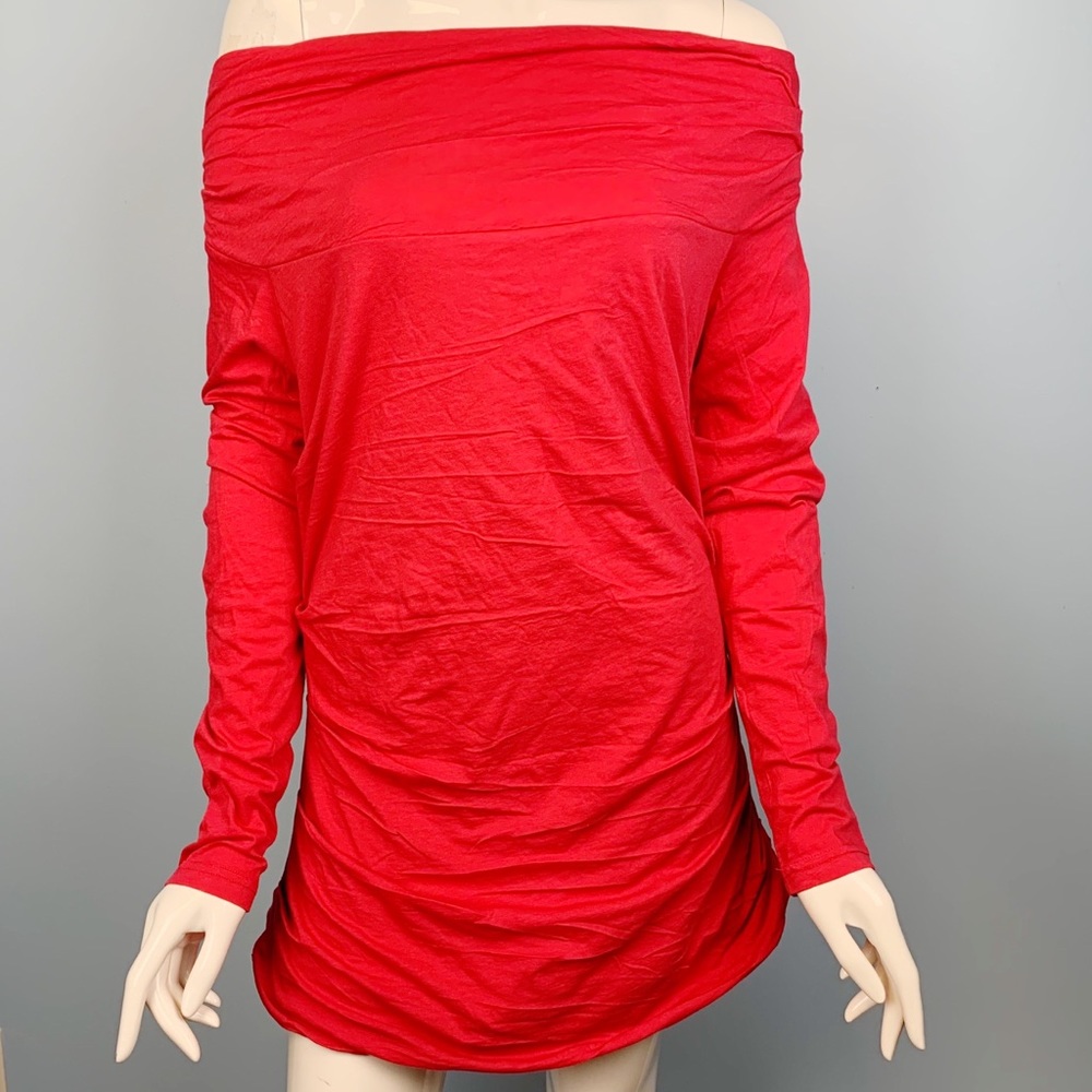 Hot Pink W by Worth Off Shoulder Sleeved Dress XL